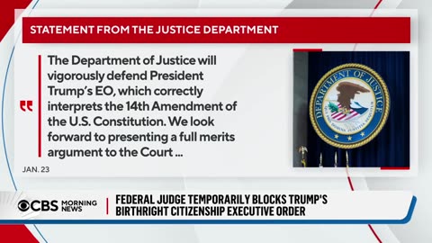 What happens next after judge blocks Trump order to cancel birthright citizenship