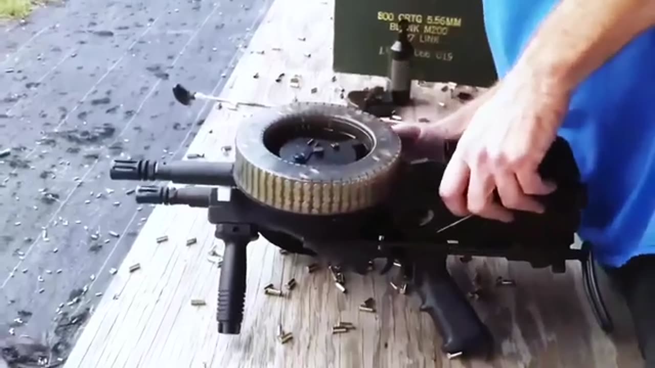 The Fastest Automatic Mini Machine Gun