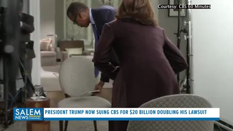 President Trump Now Suing CBS For $20 Billion Doubling Lawsuit Amount