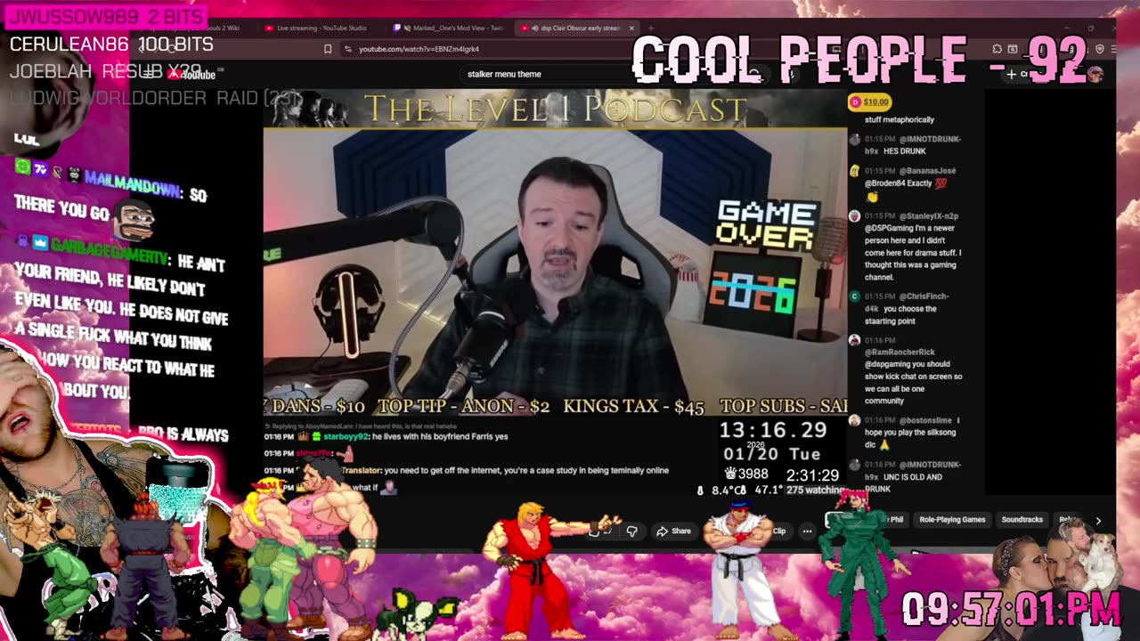 No drama, except when there's drama