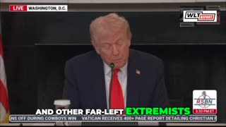 President Trump Says ANTIFA is going down!