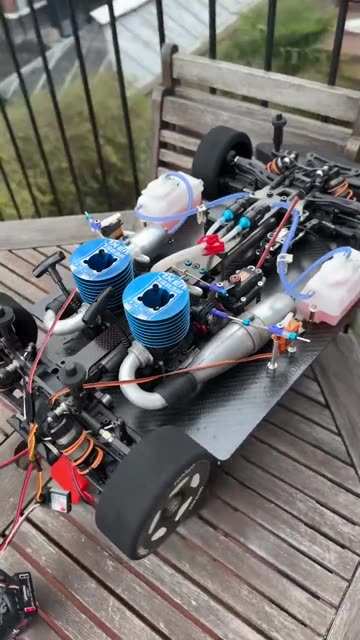 A Super Twin-Engine System on a Remote-Controlled Vehicle