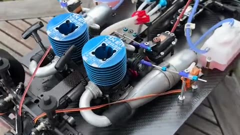 A Super Twin-Engine System on a Remote-Controlled Vehicle