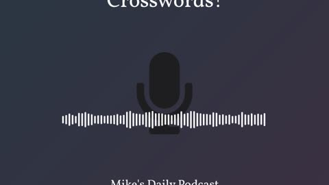 Valentino the Parking Attendant stops by the podcast called Crosswords!