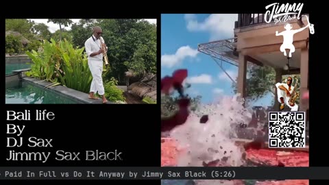 Chill Saxophone Music 24/7 DJ Sax Jimmy Sax Black Live from Bali Luxury Life Weddings Events Travel