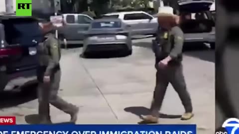 LA County DECLARES state of emergency over ICE