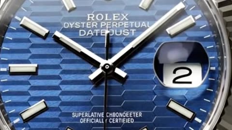 ROLEX DATEJUST 7WG AUTOMATIC BLUE DIAL