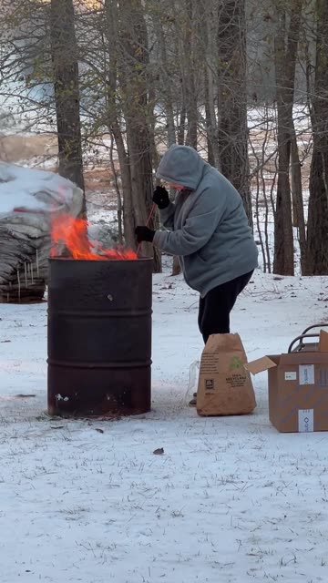 Mom loves a Good FIRE