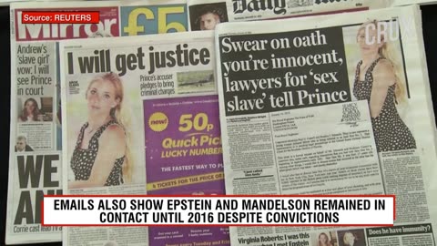 "I Knew And Know NOTHING" Andrew's Plea To Jeffrey Epstein Revealed In Newly Released Emails | 4K