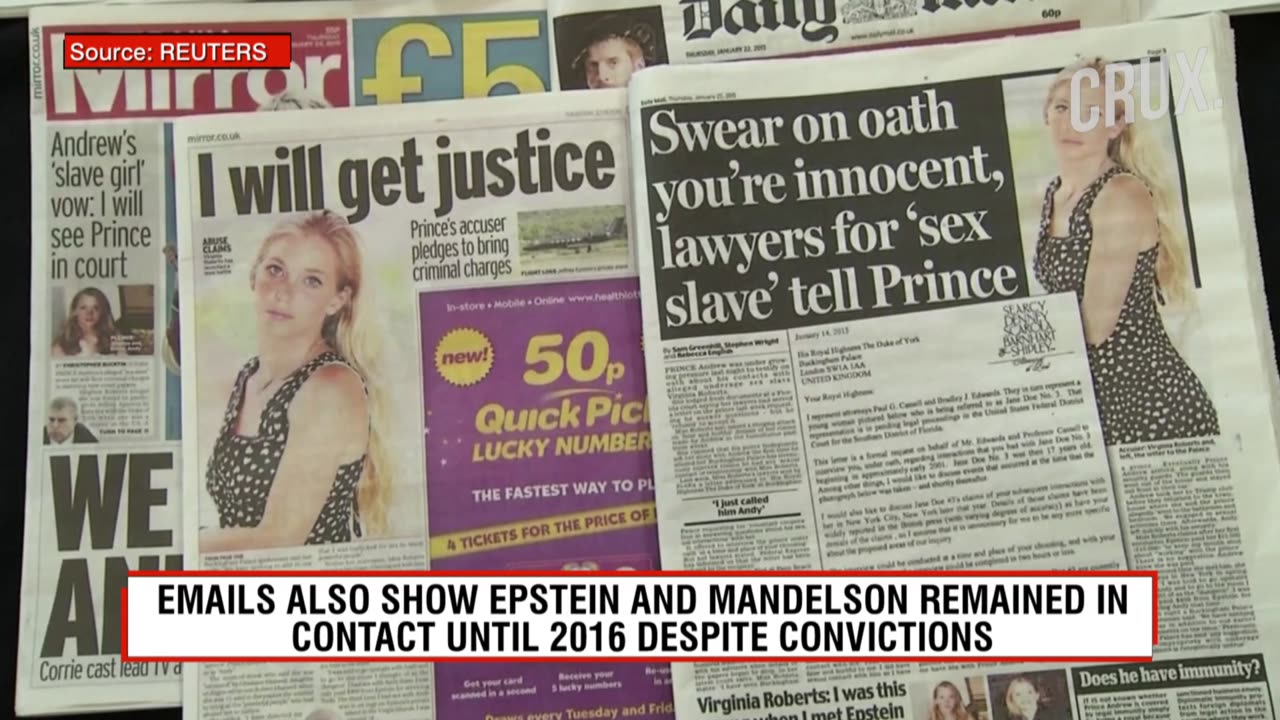 "I Knew And Know NOTHING" Andrew's Plea To Jeffrey Epstein Revealed In Newly Released Emails | 4K