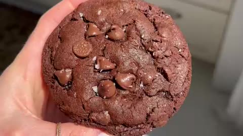 Single Serve Double Chocolate Cookie