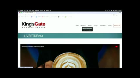 KingsGate Worship Center - Pastor Terry Garret - Possessing the Spirit of An Overcomer Part-3
