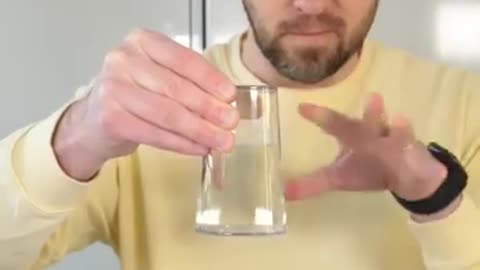 Must Watch: Upside-Down Water Glass | Viral TikTok Science Experiments