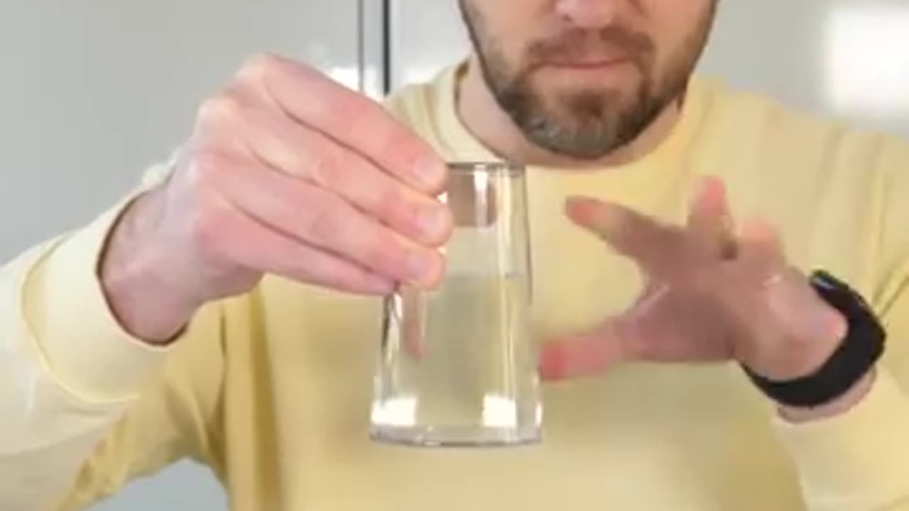 Must Watch: Upside-Down Water Glass | Viral TikTok Science Experiments