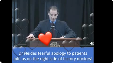 Tearful Apology for Pushing Vaccines: Cleveland Clinic Dr Dan Neides 2017