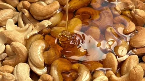शहद में काजू को भिगोकर खाने के तीन ज़बरदस्त फायदे #health #trend #short #facts #viral #reels