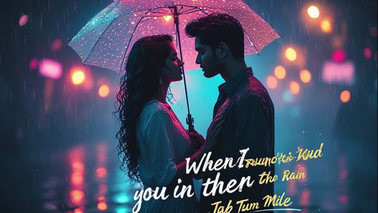 When I Found You in the Rain — Indo-Western EDM Romantic Fusion | Female Vocal