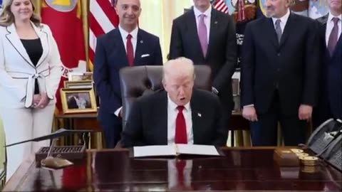 Trump is proud to announce steep discounts on Ozempic, from the oval office