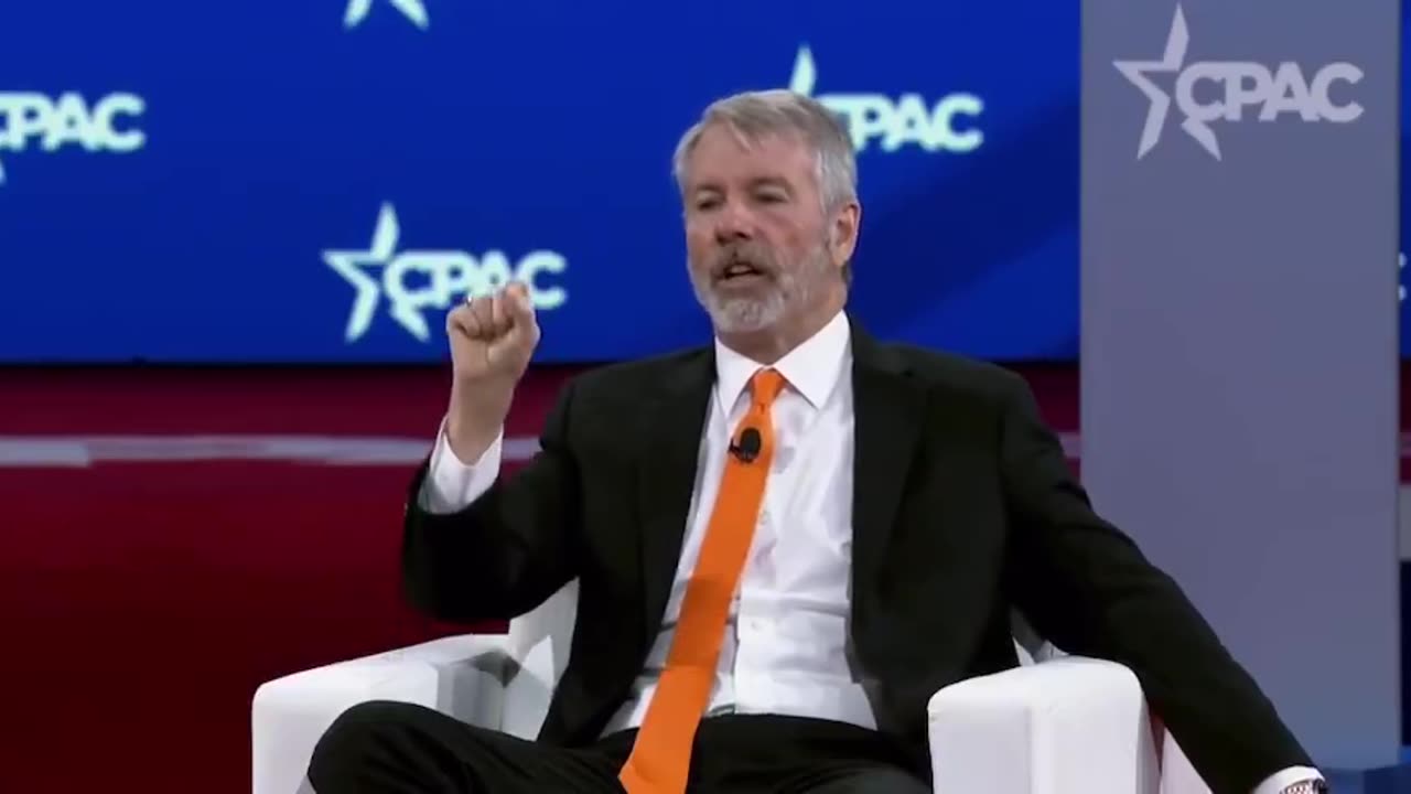 Michael Saylor talks US Bitcoin Investments at CPAC 2025 🪙