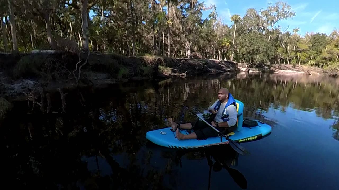 Saturn SOT260 inflatable kayak water review