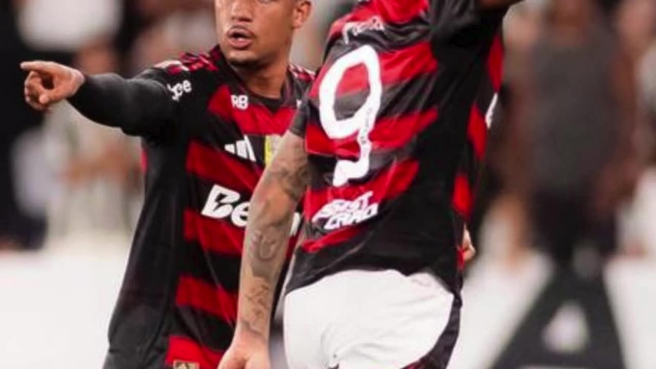 Flamengo vence o Botafogo por 3 a 0.