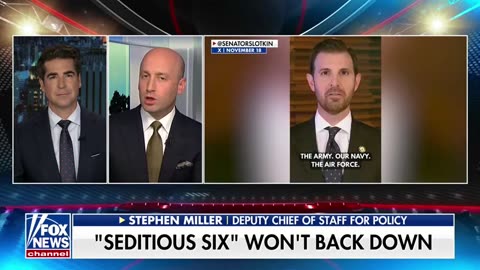 Stephen Miller: Seditious Six Should Be Held Accountable