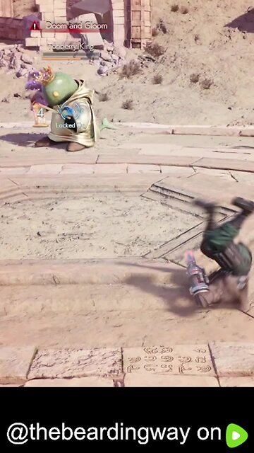 Beat the Tonberry king burnout style