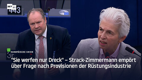 "Sie werfen nur Dreck" – Strack-Zimmermann empört über Frage nach Provisionen der Rüstungsindustrie