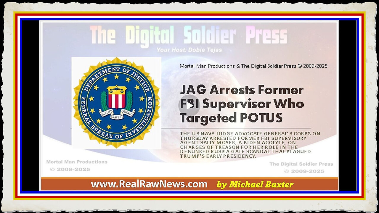 JAG Arrests Former FBI Supervisor Who Targeted POTUS