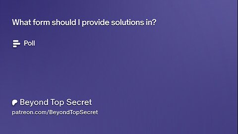 What form should I provide solutions in?