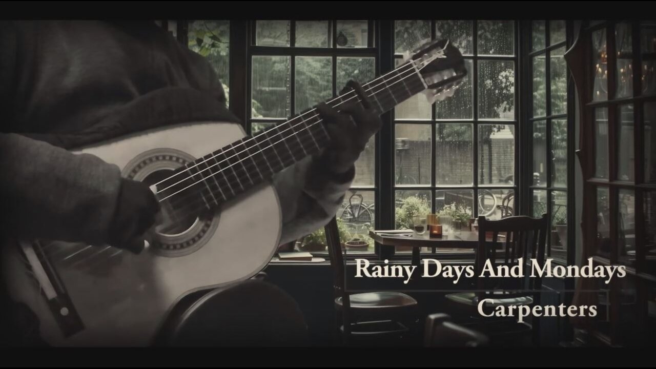 Carpenters - Rainy Days And Mondays / Classical guitar solo