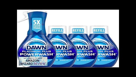 Dawn Platinum Powerwash Dish Spray Dish Soap Fresh Scent Bundle 1 Spray Review