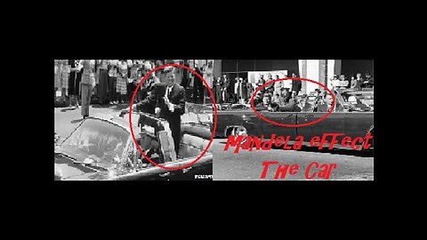 Reality is being counterfeited - JFK killing- Mandela Effect - PROOF John Connally in FRONT SEAT