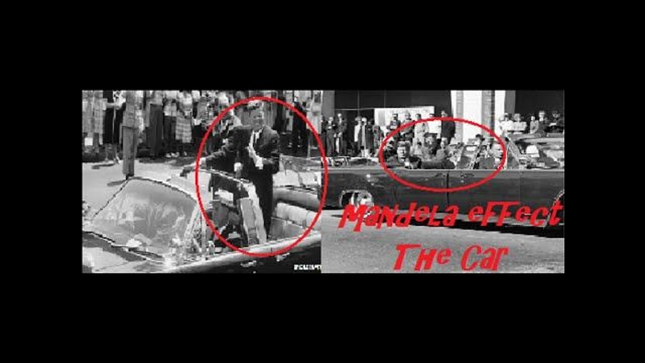 Reality is being counterfeited - JFK killing- Mandela Effect - PROOF John Connally in FRONT SEAT