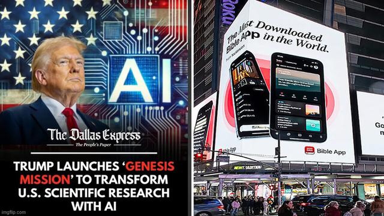 Trump's Genesis Mission - Calling On Their AI God - Welcome To Digital Babylon! - SMHP