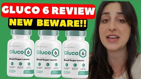 GLUCO6 / GLUCO6 ((❗DON'T BUY BEFORE WATCHING❗)) Honest Gluco6 Review - Gluco6 Blood