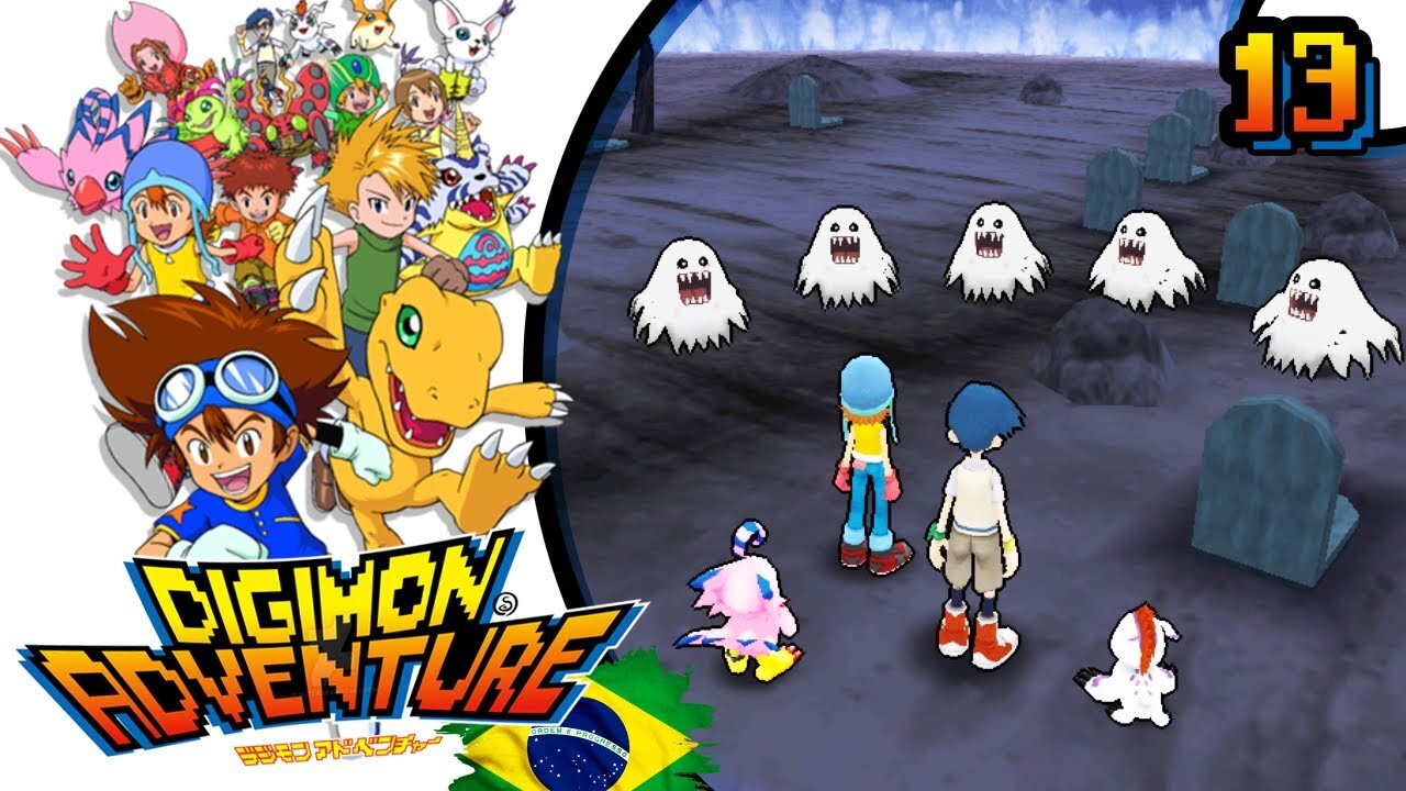 Digimon Adventure Ep.[13] - Fantasma Dançantes! Bakemon's!