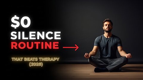 The $0 Silence Routine That Beats Therapy...