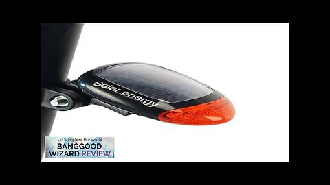 BIKEONO Tail Light Bike Light Cycling Safety Solar Tail Light Rechargeable USB Review