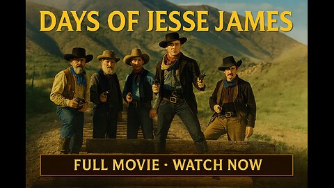 Days of Jesse James (1939) – Roy Rogers | Western Action Classic | Full Movie