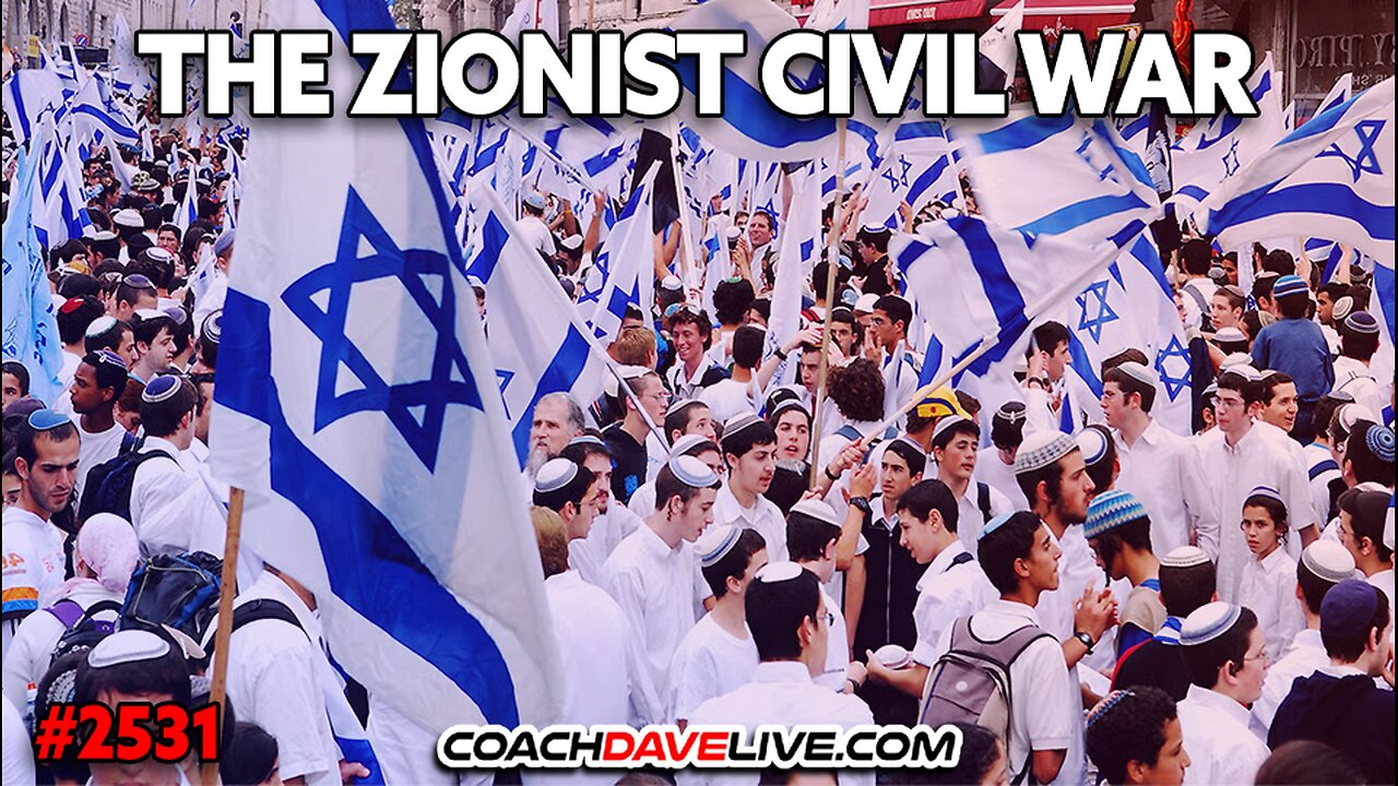 THE ZIONIST CIVIL WAR | 11-4-2025