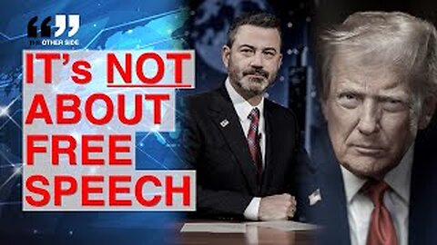 Kimmel’s LAME Non-Apology - Is This REALLY About “Free Speech”?