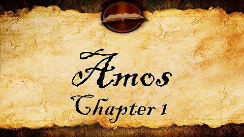 Amos Chapter 1 | KJV Audio (With Text)