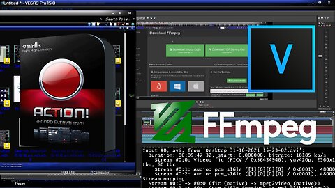 Video Creation Tutorials |05.1| Using FFMPEG for importing into Magix Vegas Studio Pro [EN/CZ]