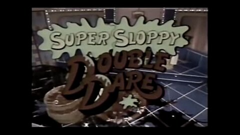 Super Sloppy Double Dare (1989) Classic Nickelodeon Mayhem!