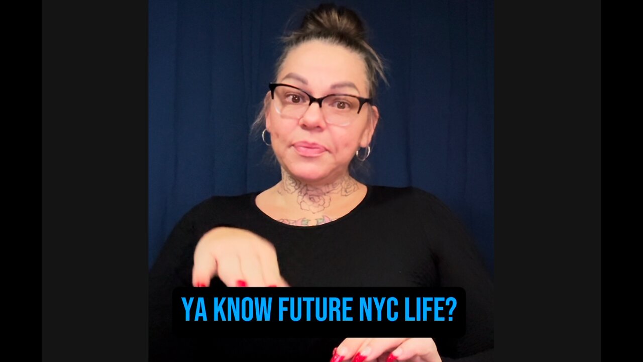🚨Ya Know NYC Future Life?! 😱 #ASL #deaf #SignLanguage