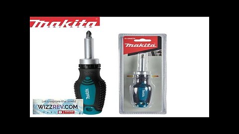 Makita D-58833 Magnetic Ratchet Screwdriver With Bits 1/4"/25mm Positive and Negative Review