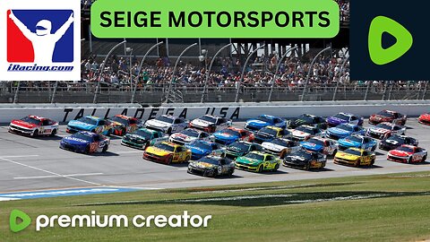 🔴Wednesday iRacing Seige, 9PM Open NIS from Talladega Superspeedway🏁!