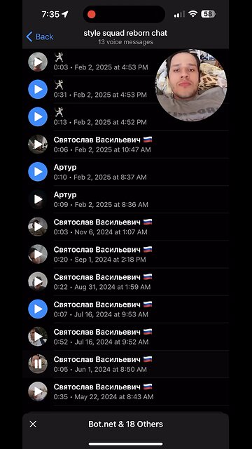 Bohemia Russian Hackers Face+Voice Leak (untranslated)