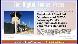 Planeload of Shackled FEDS Arrive at GITMO